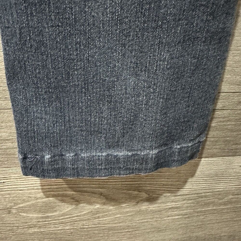 Earl Jeans Straight Leg Womens Denim Jeans Size 6 Embroidered Bling Flap Pocket - Picture 9 of 9